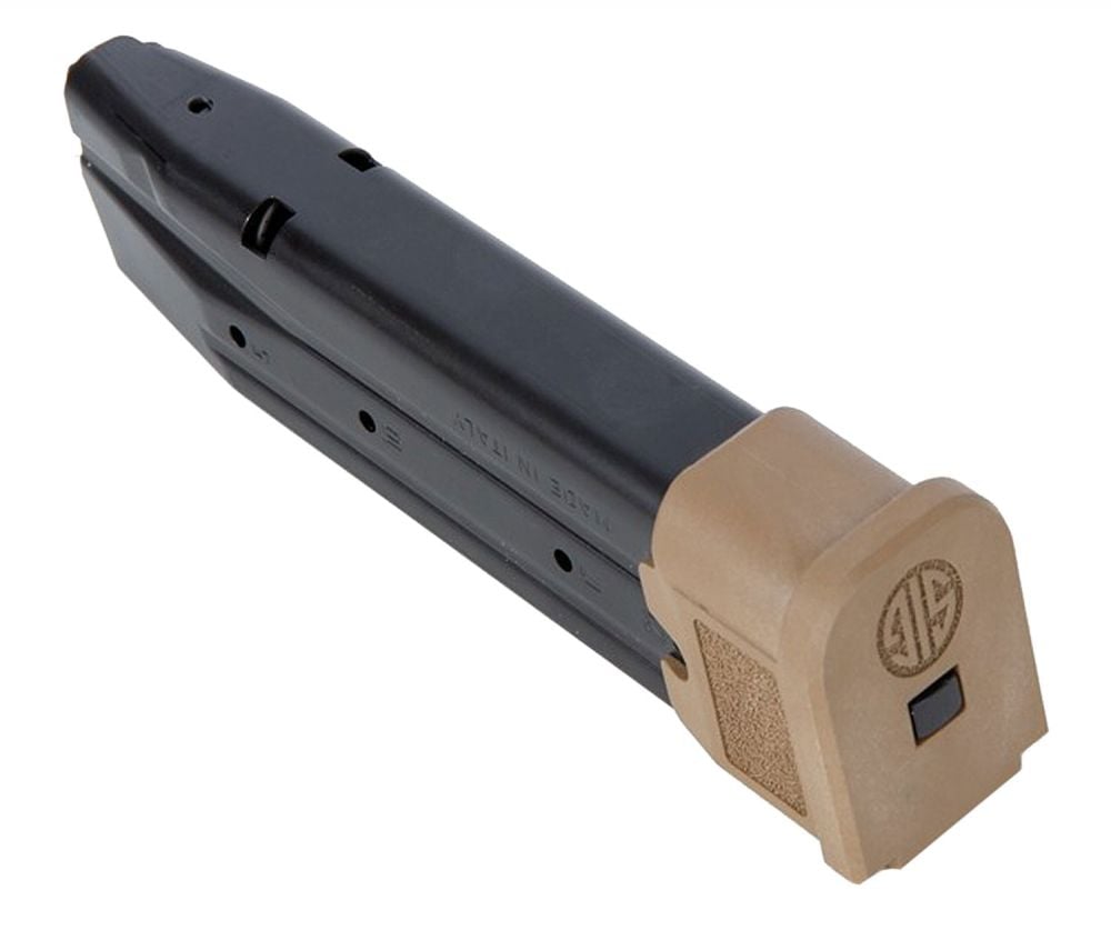Sig Sauer M17/P320 9mm 21rd Extended Magazine Coyote Base Steel