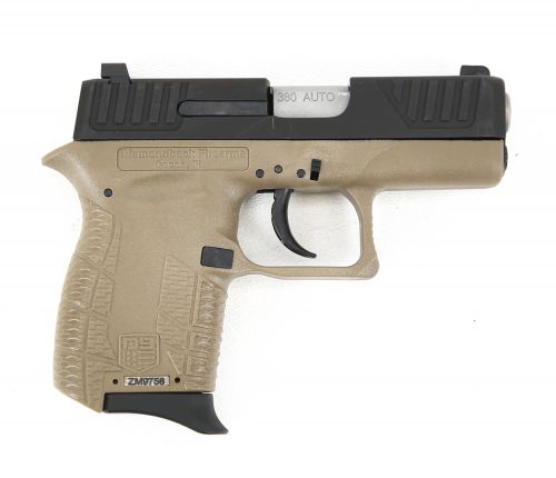 Diamondback Firearms DB380 Gen4 Micro-Compact .380 ACP 2.8-inch FDE/Tan Pistol