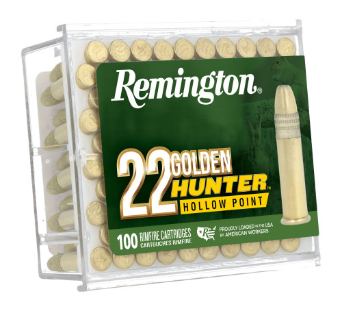 Remington Gold Hunter .22 LR Ammo 40gr HP, 100rd Box