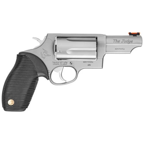 Taurus Judge 3 Inch Barrel .410 .45 Colt Stainless/Silver Revolver