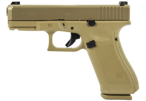 Glock 19X V 9mm Coyote Brown Pistol