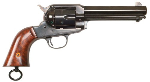 Cimarron Model 1890 .44-40 Winchester Stainless/Silver Revolver