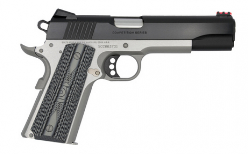 Colt Competition Series O1070CCPTT Two Tone .45 ACP Blued / Brushed Stainless Pistol