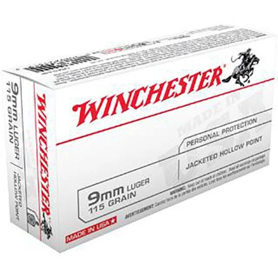 Winchester USA White Box 9mm