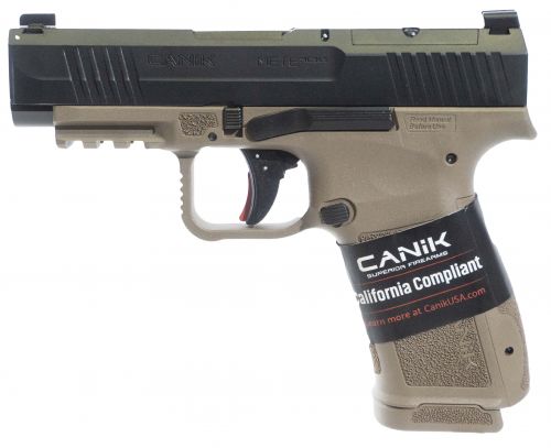 Canik METE MC9 LS California Compliant 9mm FDE/Black Pistol