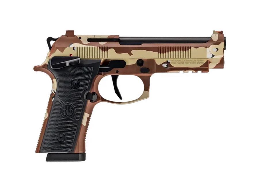 Beretta 92XI SAO 9mm Chocolate Chip Pistol