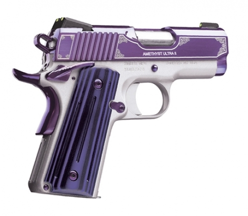 Kimber Amethyst Ultra II .45 ACP Amethyst Purple PVD and Satin Silver Pistol