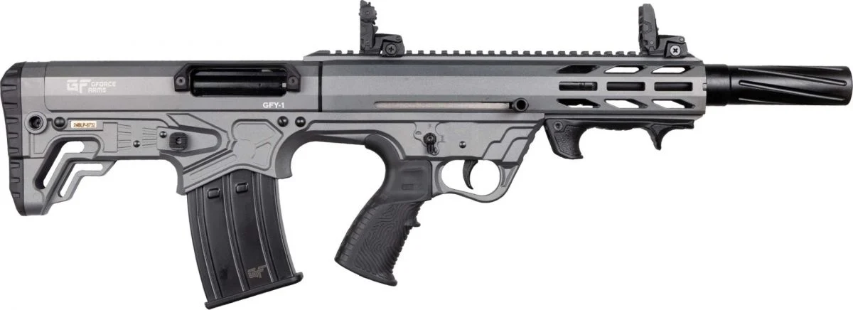 GForce Arms GFY-1 Tactical Bullpup 12 Gauge Grey Cerakote Shotgun